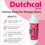 Dutchcal Pet Syrup 200ml | Calcium Syrup For  Stronger Bones