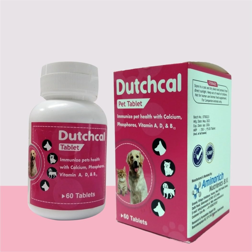 Dutchcal Pet Tablet | 60 Tablets