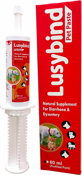 Lusybind Pet Paste | Natural Supplement for Diarrhoea & Dysentery