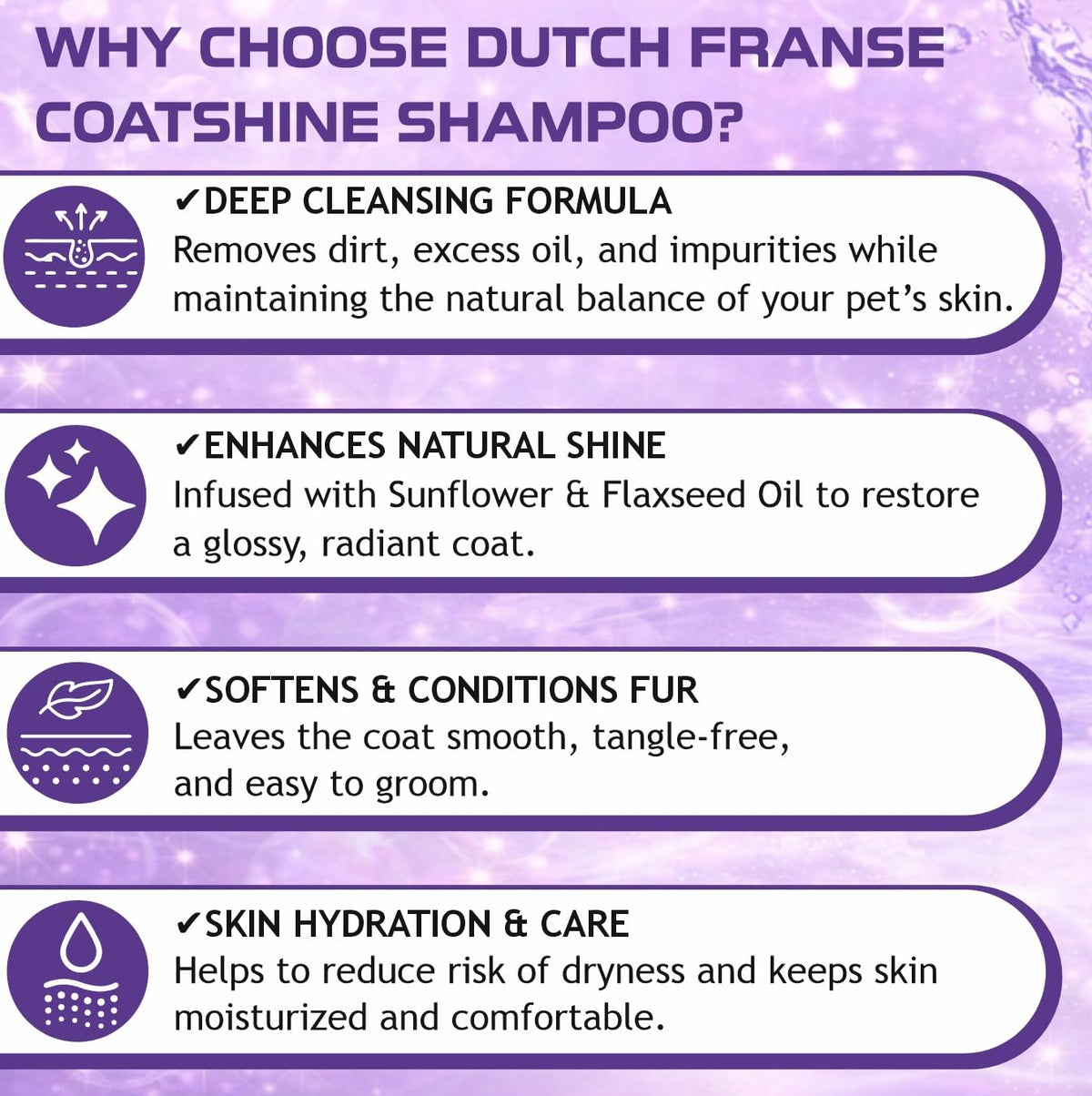Dutch Franse Coatshine Pet Shampoo | 200 ml