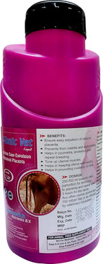 U-Tonic Vet (Liquid) 1L | Facilitate Easy Expulsion of Retained Placenta for Cattle