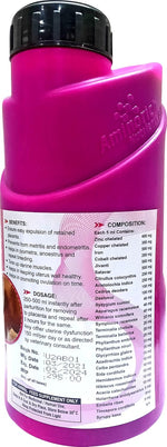 U-Tonic Vet (Liquid) 1L | Facilitate Easy Expulsion of Retained Placenta for Cattle