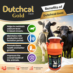 Dutchcal Gold Liquid Calcium Supplement for Cattle, Buffalo, Goat & Sheep 20ltr