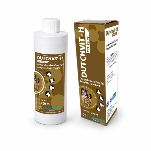 Dutchvit-H Pet Syrup 200ml | Comprehensive Care for Complete Skin Health