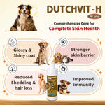 Dutchvit-H Pet Syrup 200ml | Comprehensive Care for Complete Skin Health