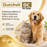 Dutchvit DC Pet Syrup 200 ml | Chicken Flavor Pet Supplement