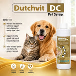 Dutchvit DC Pet Syrup 200 ml | Chicken Flavor Pet Supplement