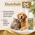 Dutchvit DC Pet Syrup 200 ml | Chicken Flavor Pet Supplement