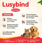 Lusybind Pet Paste | Natural Supplement for Diarrhoea & Dysentery