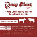 Easy Mast Powder 300g | To Keep Udder Healthy And Free  From Risk Of Mastitis