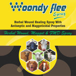 Woondy Flee Spray 100ml | Herbal Wound, Maggot & FMD Spray