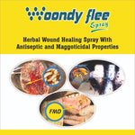 Woondy Flee Spray 100ml | Herbal Wound, Maggot & FMD Spray