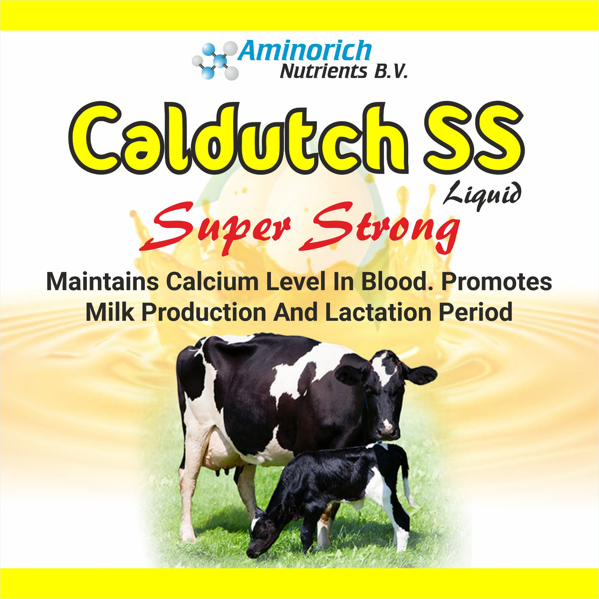 Caldutch SS Liquid 5L | Maintains Calcium Level In Blood | Promotes  Milk Production And Lactation Period